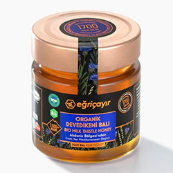 Eğriçayır Organic Milk Thistle Honey (Raw) 300g