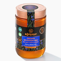 Eğriçayır Organic Milk Thistle Honey 850g