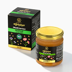 Eğriçayır Organic Propolis with Raw Honey 240g