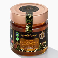 Eğriçayır Organic Carob Blossom Honey 300g