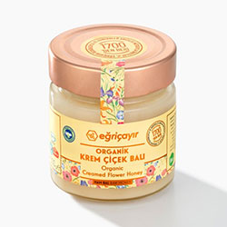 Eğriçayır Organic Creamed Flower Honey 300g