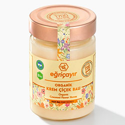 Eğriçayır Organic Creamed Flower Honey 450g