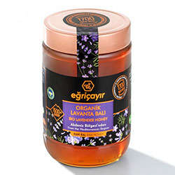 Eğriçayır Organic Lavender Flower Honey 850g