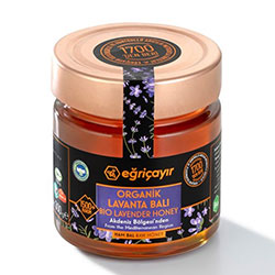 Eğriçayır Organik Lavanta Balı  Ham Bal  300g