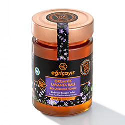 Eğriçayır Organic Lavender Flower Honey 450g
