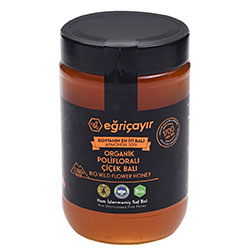 Eğriçayır Organic Wild Flowers Honey 850g