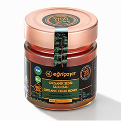 Eğriçayur Organic Cedar Honey 300g