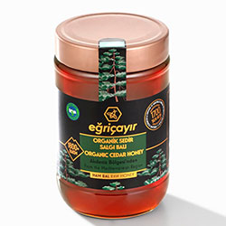 Eğriçayır Organic Cedar Honey 850g