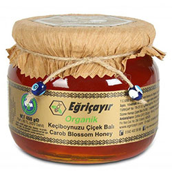 Eğriçayır Organik Keçiboynuzu  Harnup  Balı 450g