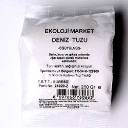 Ekoloji Market Deniz Tuzu  Öğütülmüş  250g