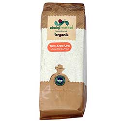 Ekoloji Market Organic Whole Barley Flour 750g
