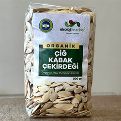 Ekoloji Market Organic Pumpkin Seeds  Raw  300g