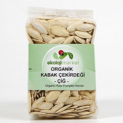 Ekoloji Market Organik Kabak Çekirdeği  Çiğ  200g