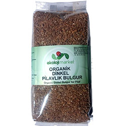 Ekoloji Market Organic Spelt (Dinkel) Dark Bulghur 500g