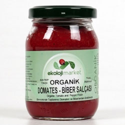 Ekoloji Market Organic Paprika And Tomato Paste 180gr