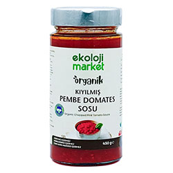 Ekoloji Market Organic Chopped Pink Tomato Sauce 450g