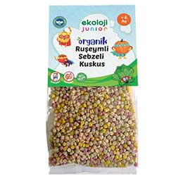 Ekoloji Market Junior Organic Vegetable Couscous (with Wheat Germ) 250g