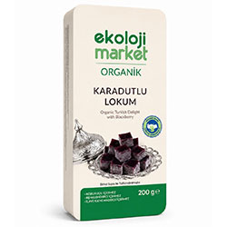 Ekoloji Market Organik Karadutlu Lokum 200g