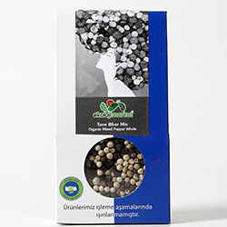 Ekoloji Market Organic White & Black Peppercorn 35g