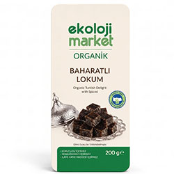 Ekoloji Market Organik Baharatlı Lokum 200g