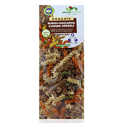 Ekoloji Market Organic Pasta  Fusulli  With Vegetables  300g