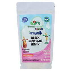 Ekoloj  Market Junior Organic Semolina with Wheat Germ 250g