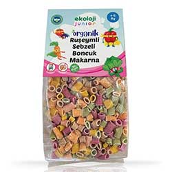 Ekoloji Market Junior Organik Ruşeymli Sebzeli Boncuk Makarna 250g