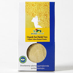 Ekoloji Market Organic Yellow Mustard Seed 35g
