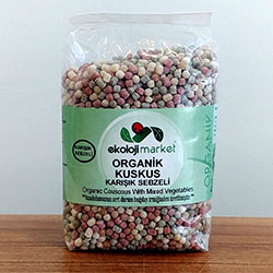 Ekoloji Market Organic Couscous With Vegtables 400g