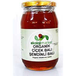 Ekoloji Market Organic Şemdinli Wild Flower Honey 450g