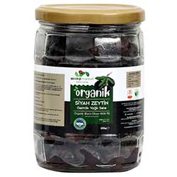 Ekoloji Market Organic Black Olive 350g