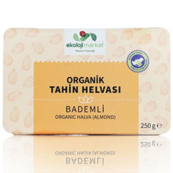 Ekoloji Market Organik Tahin Helvası  Bademli  250g