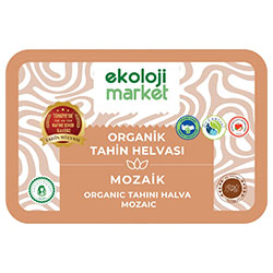 Ekoloji Market Organik Tahin Helvası  Mozaik  200g
