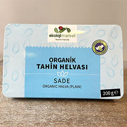 Ekoloji Market Organic Tahini Halva 200g