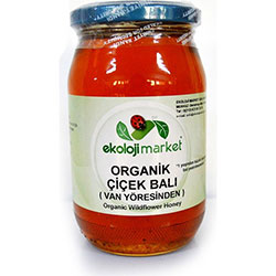 Ekoloji Market Organic Van Flower Honey 450g