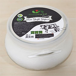 Ekoloji Market Organic Yoghurt 700g (Glass Dish)