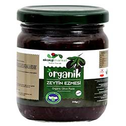 Ekoloji Market Organic Black Olive Paste 210g