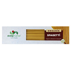 Ekoloji Market Organik Makarna  Spagetti  300g