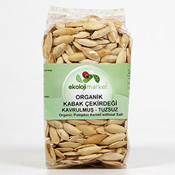 Ekoloji Market Organic Pumpkin Seeds (Saltless, Roasted) 200g