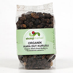 Ekoloji Market Organic Dried Black Mulberry 200g