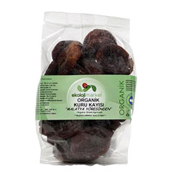 Ekoloji Market Organik Kuru Kayısı  Malatya Gün Kurusu  500g