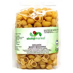 Ekoloji Market Organic Pasta with Egg (Pipe Reigate) 300g