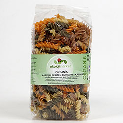 Ekoloji Market Organik Makarna  Sebzeli Burgu  300g