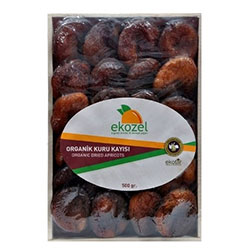 Ekozel Organic Dried Apricot  Malatya Sun Dried  500g