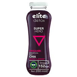 Elite Organic Detox Super Hero Juice 200ml