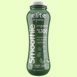 Elite Organik Muzlu Salatalıklı Smoothie 200ml