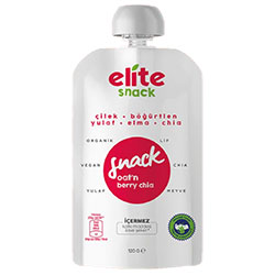 Elite Organic Snack Oat'n Berry & Chia 120g