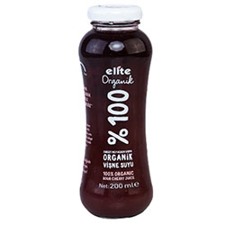 Elite Organic %100 Sour Cherry Juice 200ml
