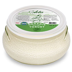 Elta Ada Organic Yoghurt  Full Fat  700gr Glass Dish