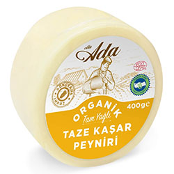 Elta Ada Organik Taze Kaşar Peyniri 400g